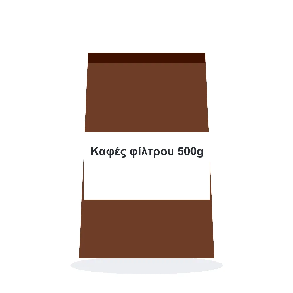 Καφές φίλτρου 500g