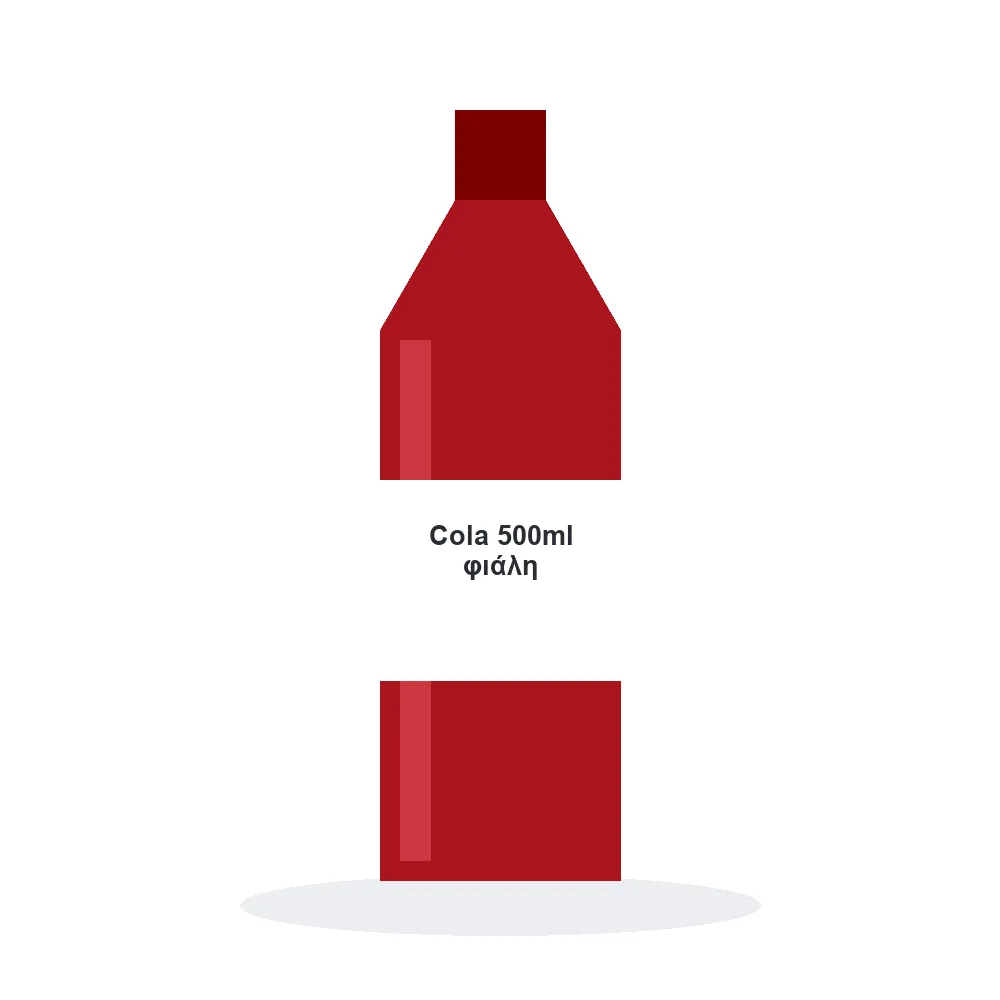 Cola 500ml φιάλη