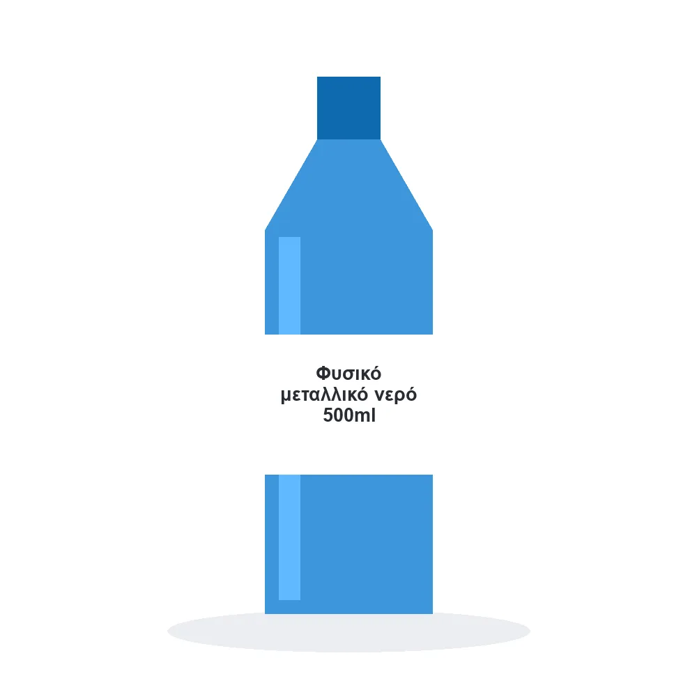 Φυσικό μεταλλικό νερό 500ml
