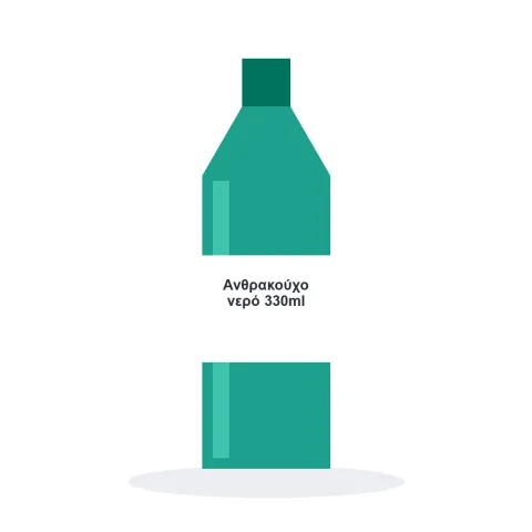 Ανθρακούχο νερό 330ml